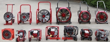 Các loại máy thổi khí hút khói được trang bị trong phòng cháy chữa cháy